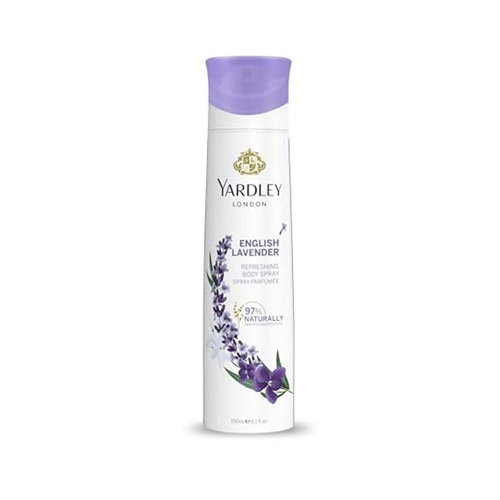 Yardley London English Lavender Body Spray For Women 150ml  •