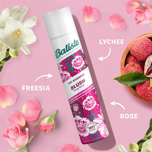Batiste Blush Flirty Floral Dry Shampoo 200ml •