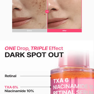 Purito SEOUL TXA 6 Niacinamide 10 Retinal Serum 30ml •