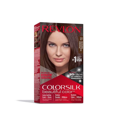 Revlon Colorsilk Beautiful 3D Hair Color - 27 Deep Rich Brown  •