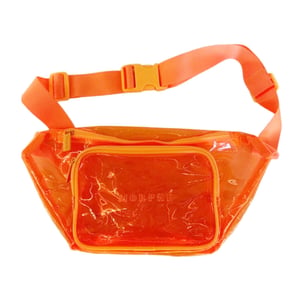 MORPHE Makeup Accessories Transparent Bag - Orange