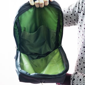 Stripelnc Mini Travel Backpack - Matte Black