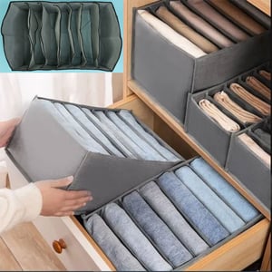 Cloth Storage Bag - Grey