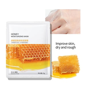 Bioaqua Honey Moisturizing Facial Sheet Mask 25g