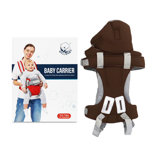 Willbaby Baby Carrier  3.5-13kg (3-12months) - 5002 Chocolate
