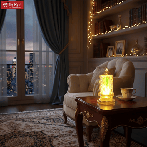 LED Crystal Luminous Candle - Small