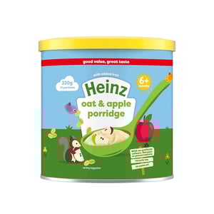 Heinz Oat & Apple Porridge (6+months) 220g•