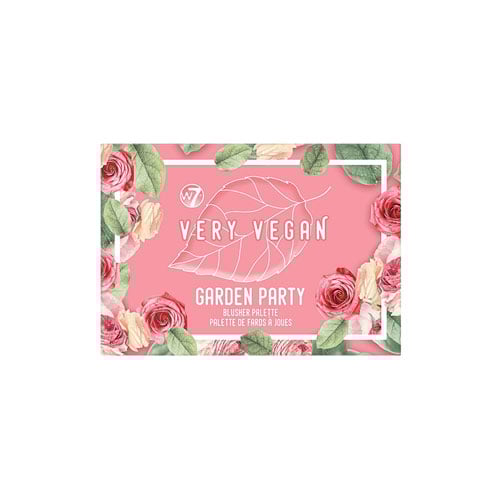 W7 Very Vegan Garden Party Blusher Palette