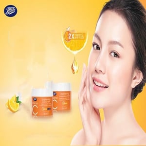Boots Vitamin C Brightening Sleeping Mask 50ml •