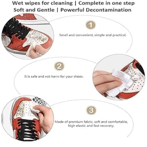 Shoe Shine Wipes - 60pcs