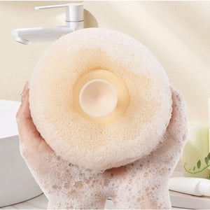 Exfoliating Sponge Shower Loofah - Light Pink