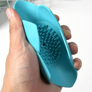 Silicone Lotus Soap Holder - Brown