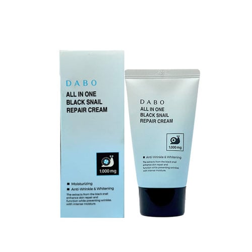 Dabo All In One Black Snail Repair Cream 50ml   •