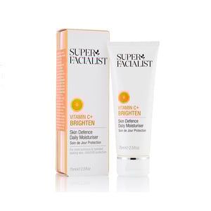 Super Facialist Vitamin C+ Brighten Skin Defence Daily Moisturiser 75ml
