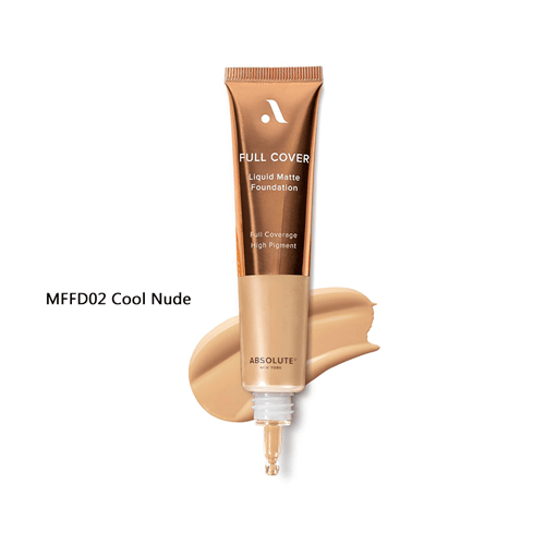 Absolute Full Cover Liquid Matte Foundation 30ml - MFFD02 Cool Nude