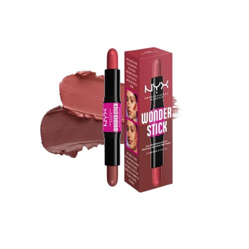 NYX Wonder Stick Dual Ended Cream Blush Stick 4g - Coral + Deep Peach WSB03