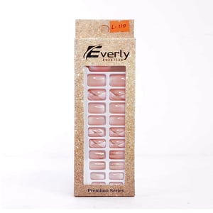 Everly Natural Fake Nails 24pcs - L110