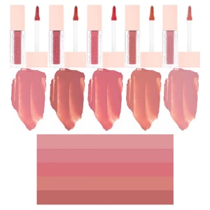 W7 Be Nude Velvet Matte Lipstick 3ml - All Real