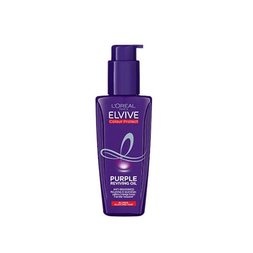 L'Oreal Paris Elvive Colour Protect Purple Reviving Oil 100ml •