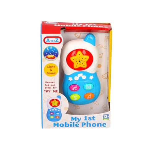 A TO Z My 1st Mobile Phone 12m+ Baby Toy (0065)