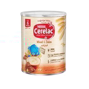 Nestle Cerelac Wheat & Date Pieces 1kg•