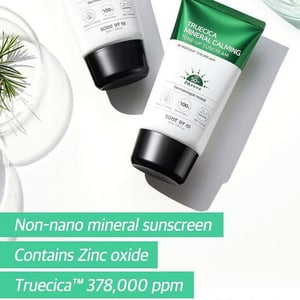 SOME BY MI Truecica Mineral Calming Tone-Up Suncream 50ml - SPF50+ PA++++ •