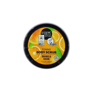 Organic Shop Toning Body Scrub 250ml - Orange & Sugar