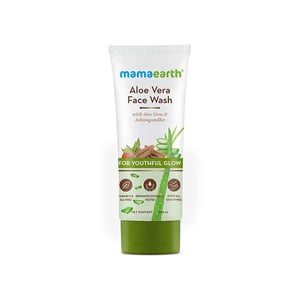 Mamaearth Aloe Vera Face Wash For Youthful Glow 100ml