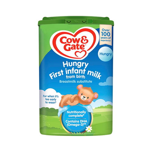 Cow & Gate Hungry First Infant Formula Milk From Birth 800gm•