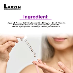 Laxzin Salicylic Acid 02% + Niacinamide Face Serum 30ml