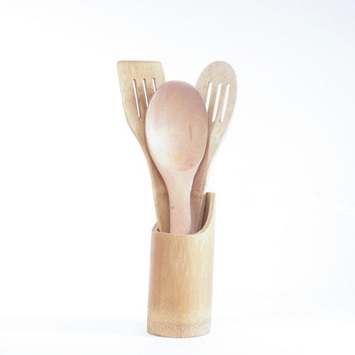 Wooden Kitchen Utensils Set 3pcs •