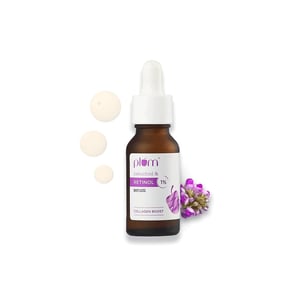 Plum Bakuchiol And Retinol 1%  Face Serum 30ml •