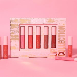 Q-KI Lip Collection Lip Gloss Set - 5pcs