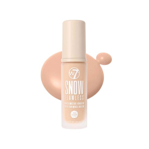 W7 Snow Flawless Foundation 30ml - Natural Beige