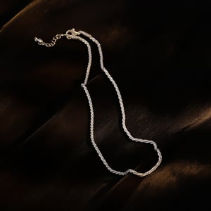 Double Layer Detachable Clavicle Chain (24009)