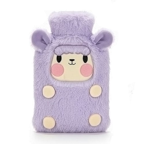 Ultra Comfortable Hot Water Bag - Purple Sheep