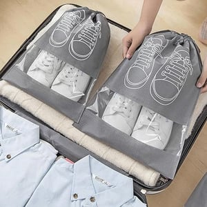 Waterproof Shoe Storage Bag - Gray