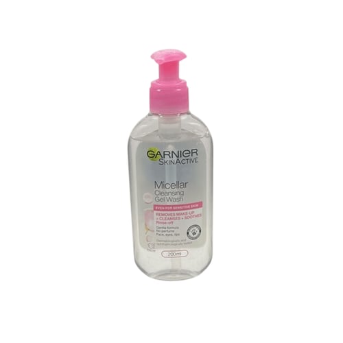 Garnier SkinActive Micellar Cleansing Gel Wash 200ml•