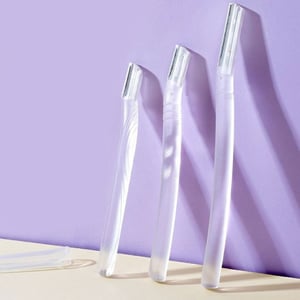 LMLTOP Transparent Eyebrow And Facial Razor 3pcs