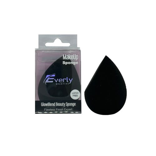 Everly Glow Blend Beauty Sponge - Black