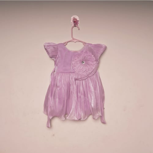 Baby Party Dress (1 - 2.5 Years) - TMEC-01 Purple
