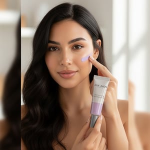 ALIX AVIEN Color Correcting Face Makeup Base Primer 30ml - Purple