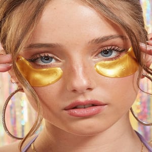 Bubble T Hydrogel Under Eye Patches With Collagen And Green Tea 2pcs