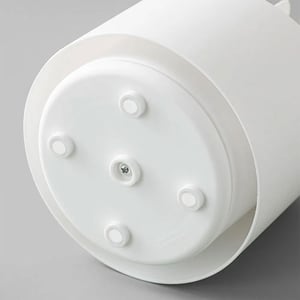 360 Rotary Cosmetic Brush Storage Bucket - White