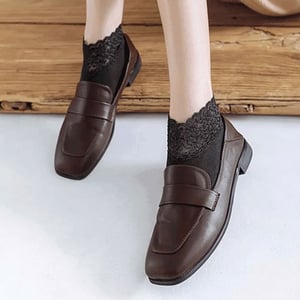 Breathable Lightweight Floor Socks - Black