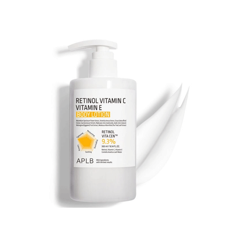 APLB Retinol Vitamin C Vitamin E Body Lotion 300ml •