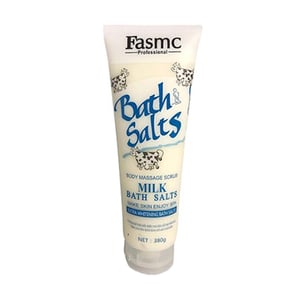 Fasmc Bath Salts Body Massage Scrub 380g - Milk