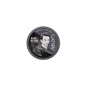 Gatsby Side Blow Mat & Hard Hair Styling Wax 75g  •