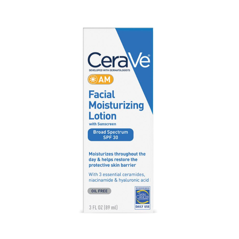 CeraVe AM Facial Moisturizing Lotion With Sunscreen 89ml - SPF 30