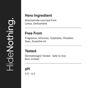 The Minimalist Niacinamide 05% Face Serum 30ml •